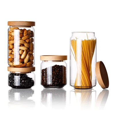 Extra veľké sklenené nádoby na skladovanie potravín